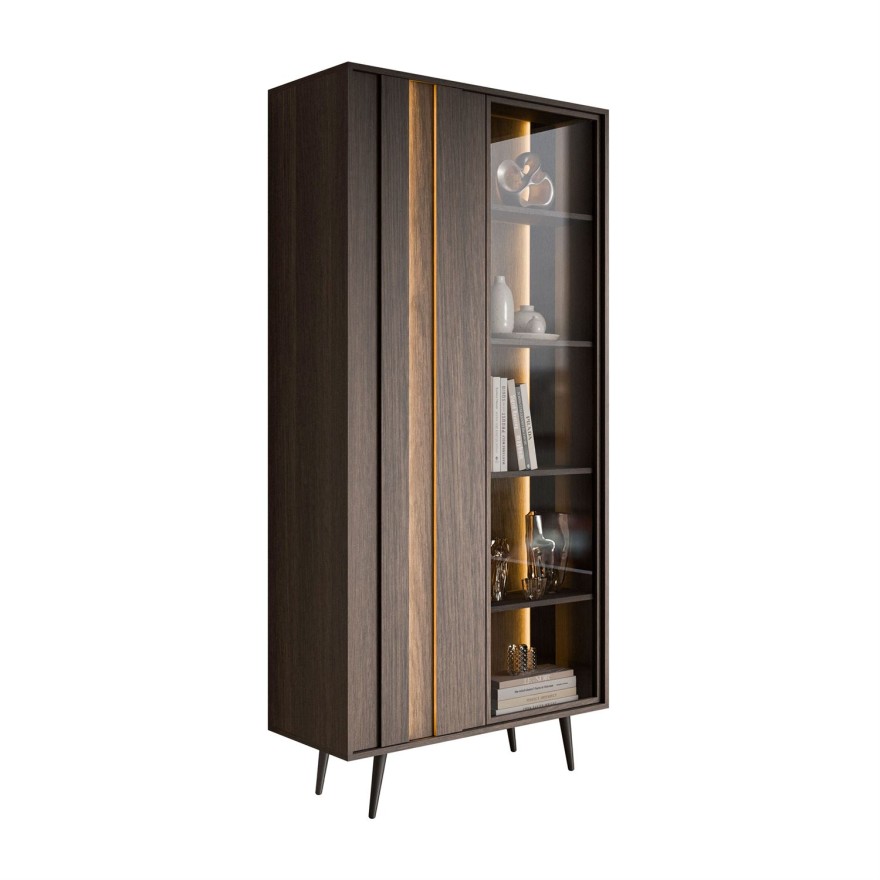 Vitrine ALMA mit LED-Beleuchtung