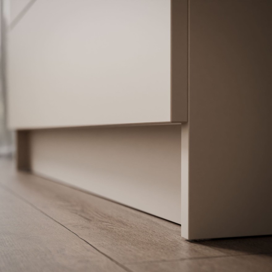 Kleiderschrank AUREL KASCHMIR 2D2S mit Schubladen