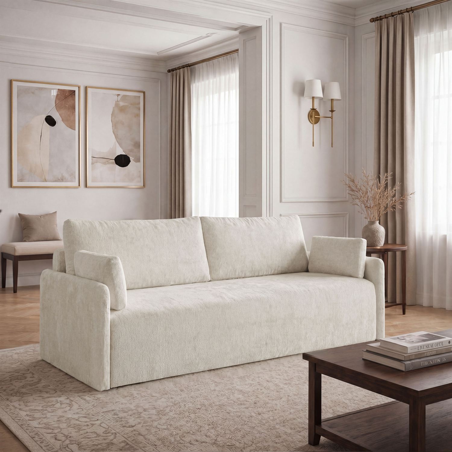 Sofa NUBO mit Schlaffunktion und Bettkasten