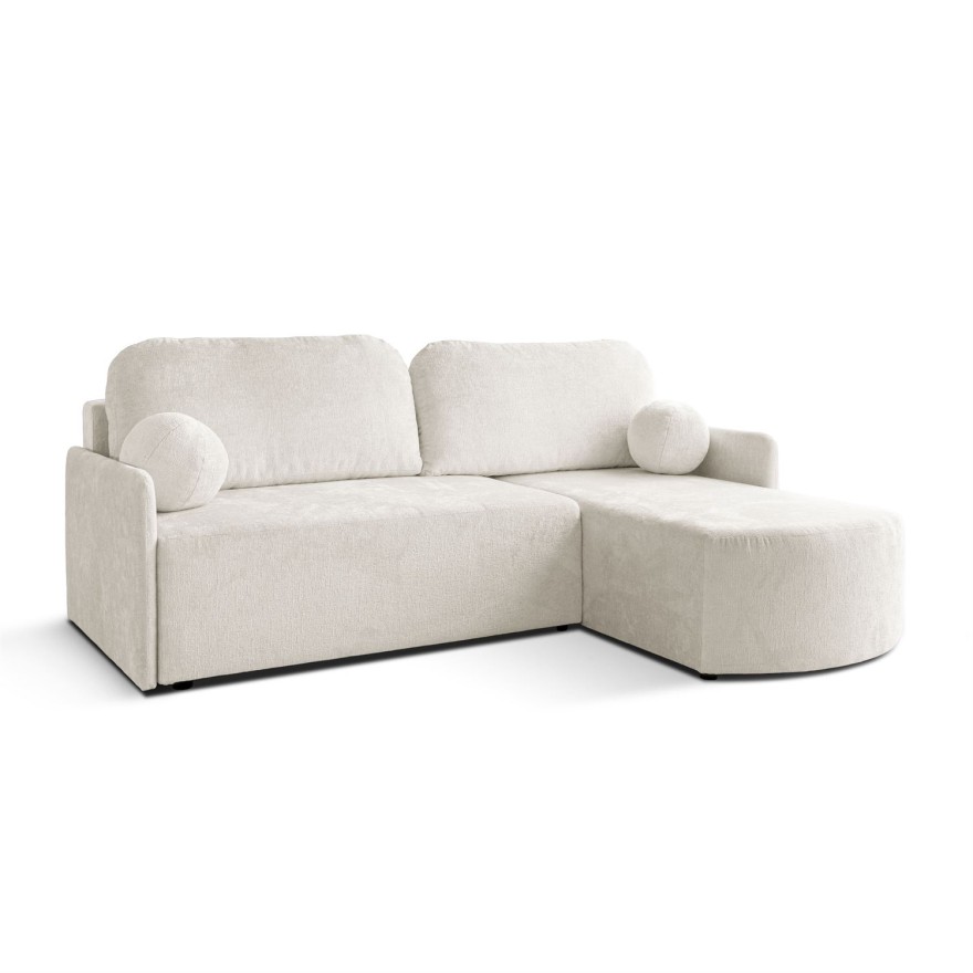 Ecksofa BLISS mit Schlaffunktion und Bettkasten