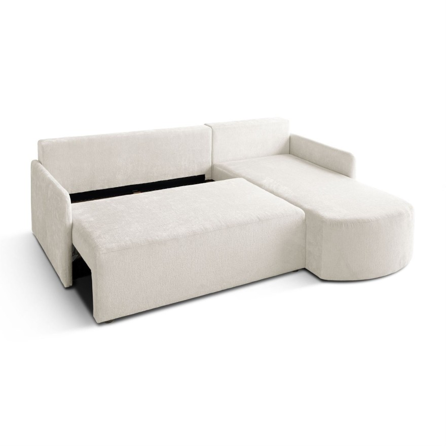 Ecksofa BLISS mit Schlaffunktion und Bettkasten