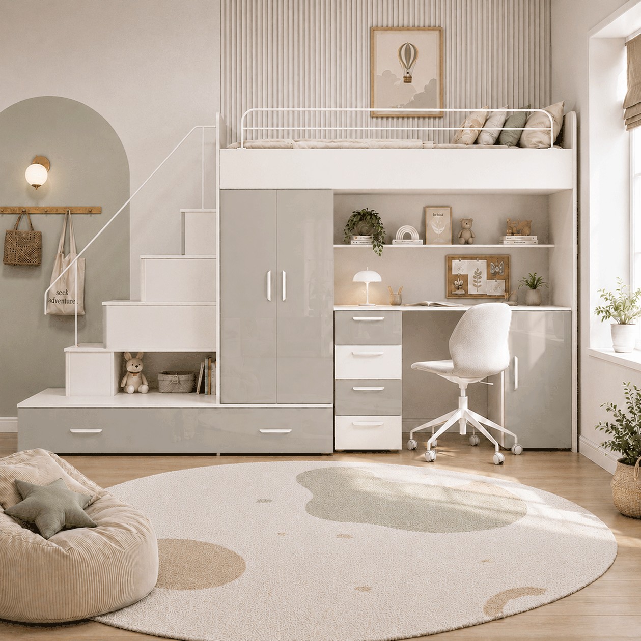 Kaschmir Kinderset RAJ 5, Hochglanz