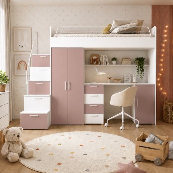 Weißes Kinderset RAJ 4 MAT