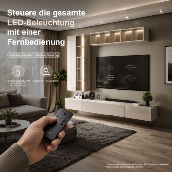 UNIVERSELLE LED FERNBEDIENUNG