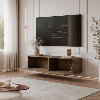 Hängender TV-Schrank COLGANTE NUSSBAUM 150 cm