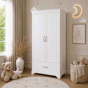 Zweitüriger Kleiderschrank...