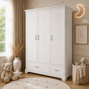 Dreitüriger Kleiderschrank...