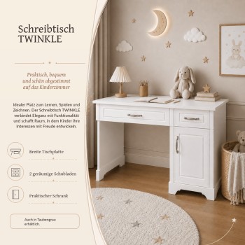 Schreibtisch TWINKLE für das Kinderzimmer