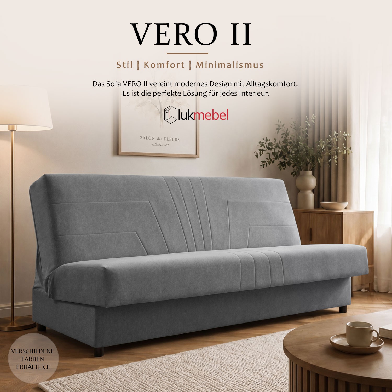 Sofa VERO II mit Schlaffunktion
