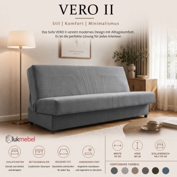 Sofa VERO II mit Schlaffunktion