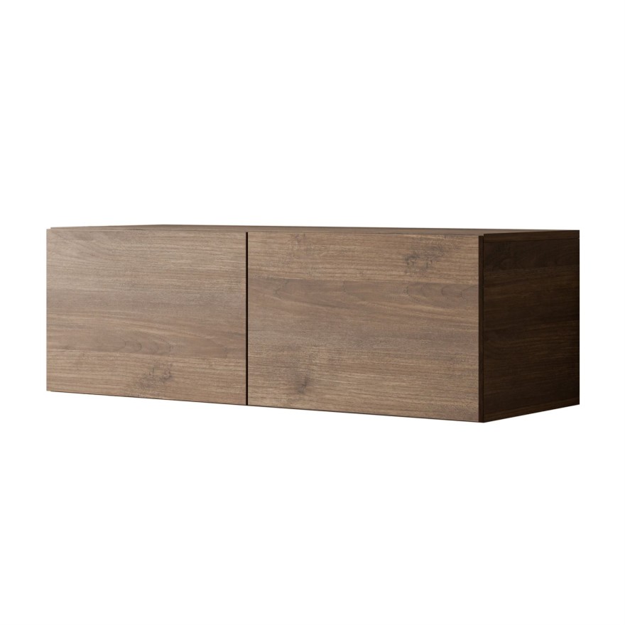 Hängender TV-Schrank COLGANTE NUSSBAU 100