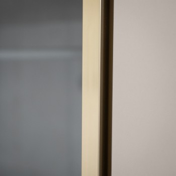Viertüriger Kleiderschrank ATRIUM III mit Glasfront