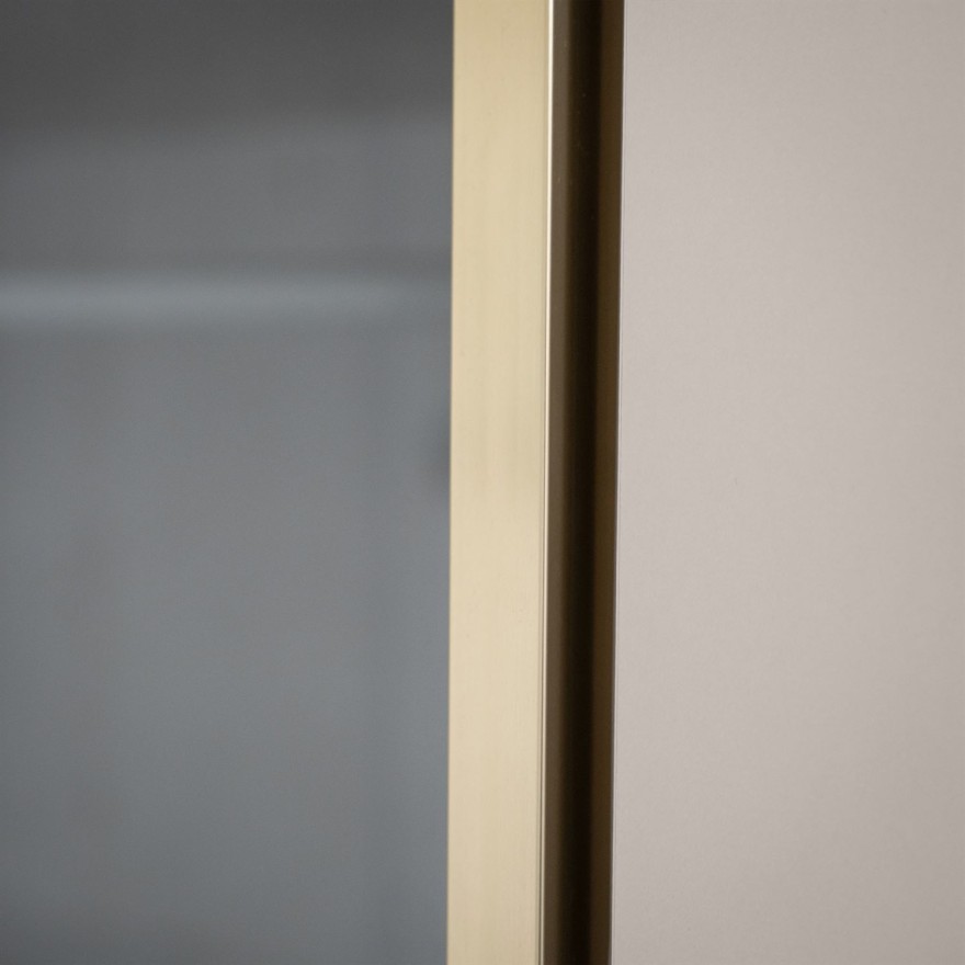 Viertüriger Kleiderschrank ATRIUM III mit Glasfront