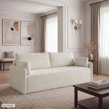 Sofa NUBO mit Schlaffunktion und Bettkasten