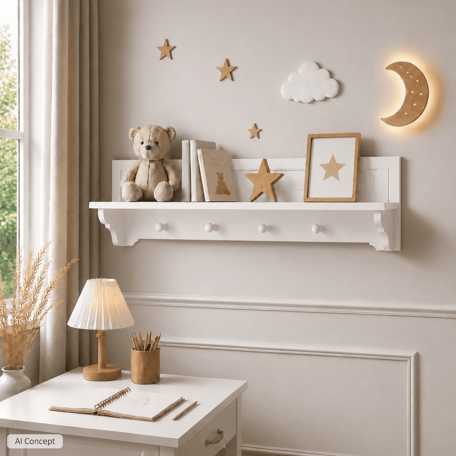 Regal TWINKLE für das Kinderzimmer