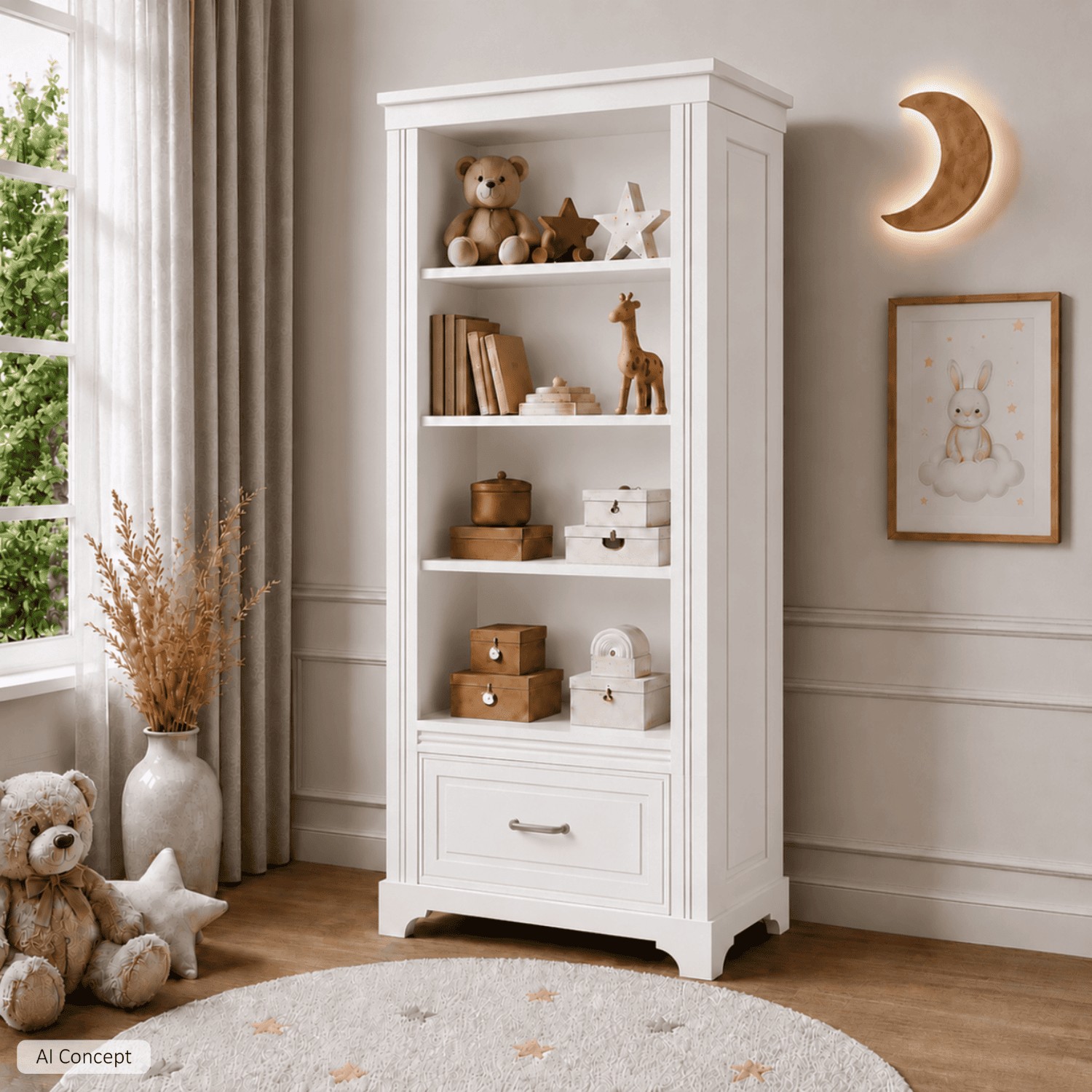 Regal TWINKLE für das Kinderzimmer