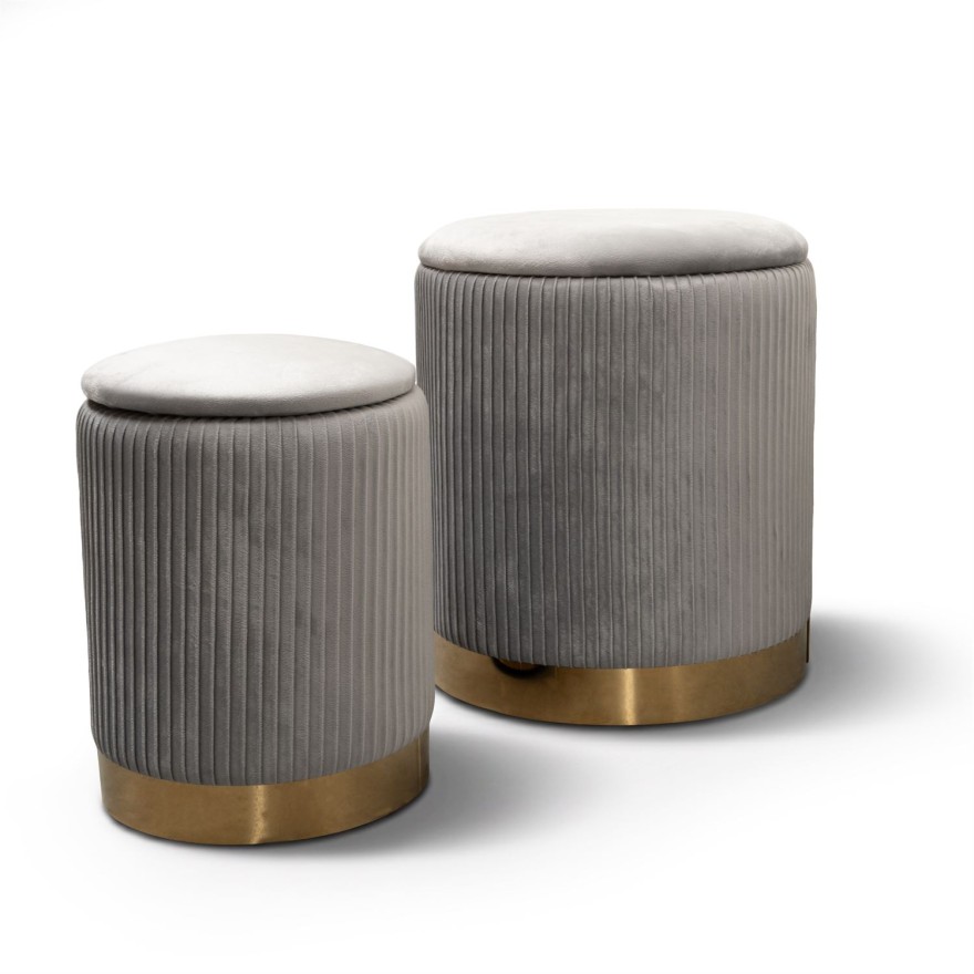 Polsterhocker-Set GEMINI