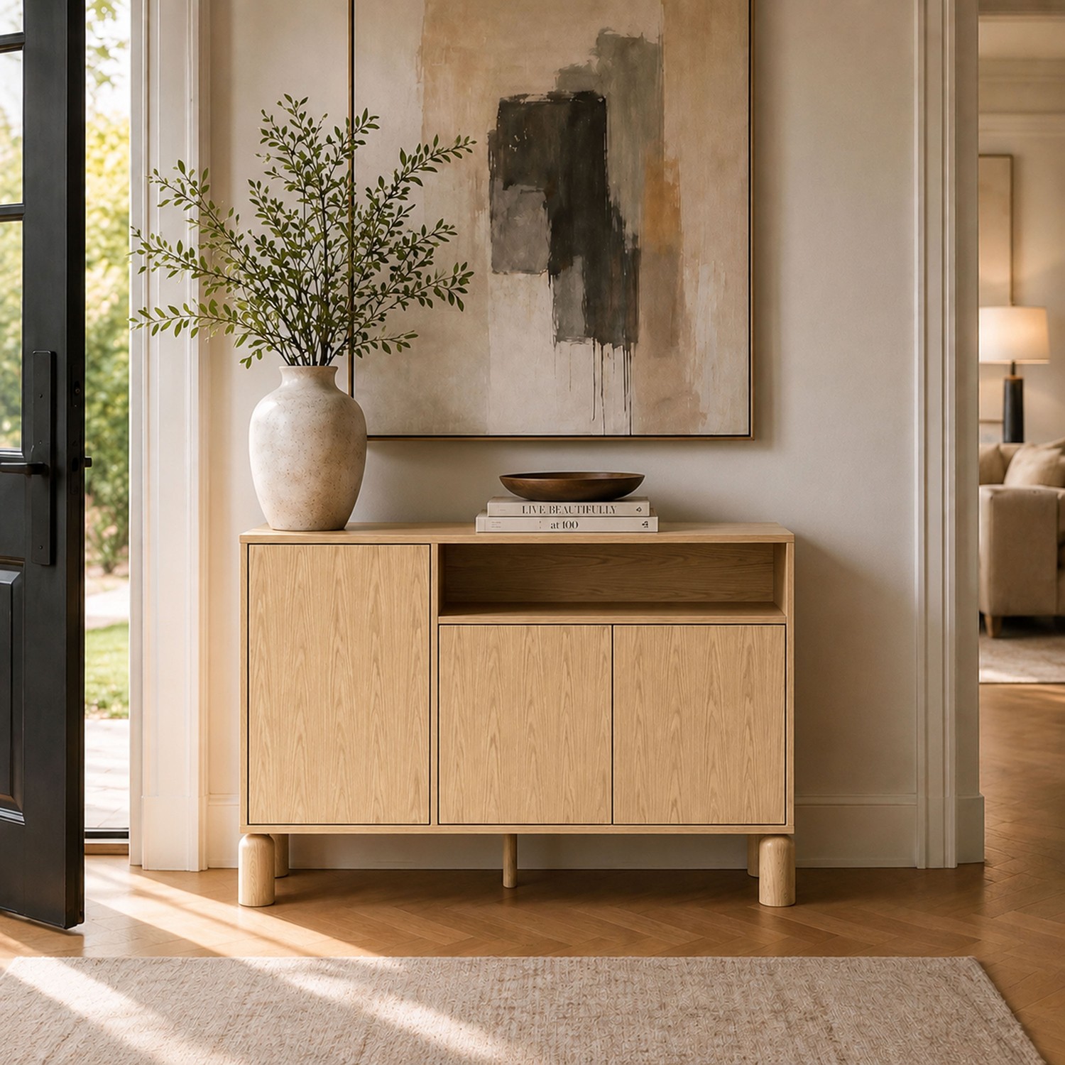 Kommode LINDEN mit offenem Fach