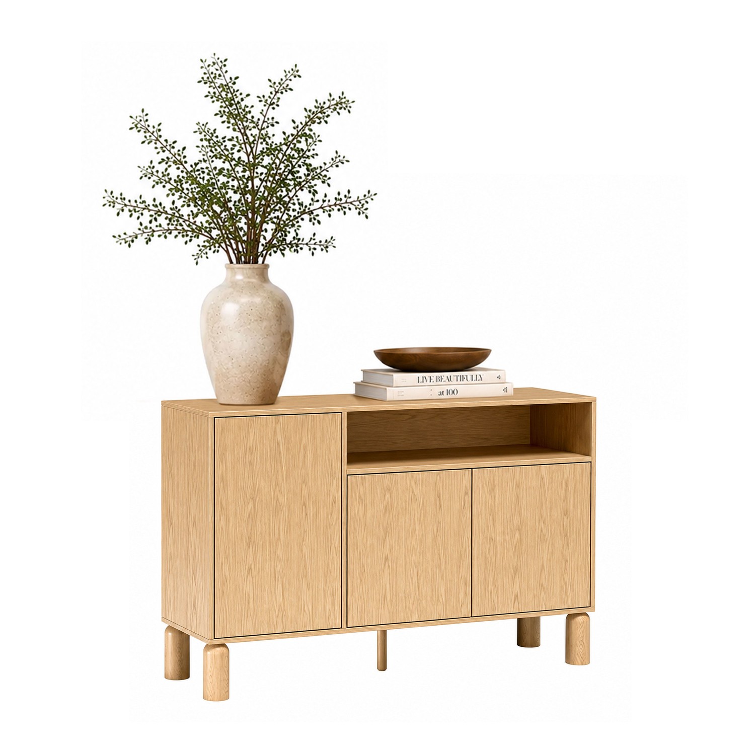 Kommode LINDEN mit offenem Fach