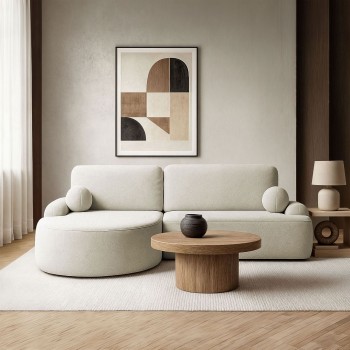 Runder Ecksofa CLEO mit...