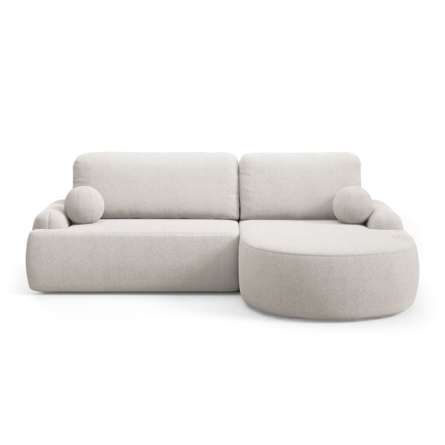 Runder Ecksofa CLEO mit Schlaffunktion