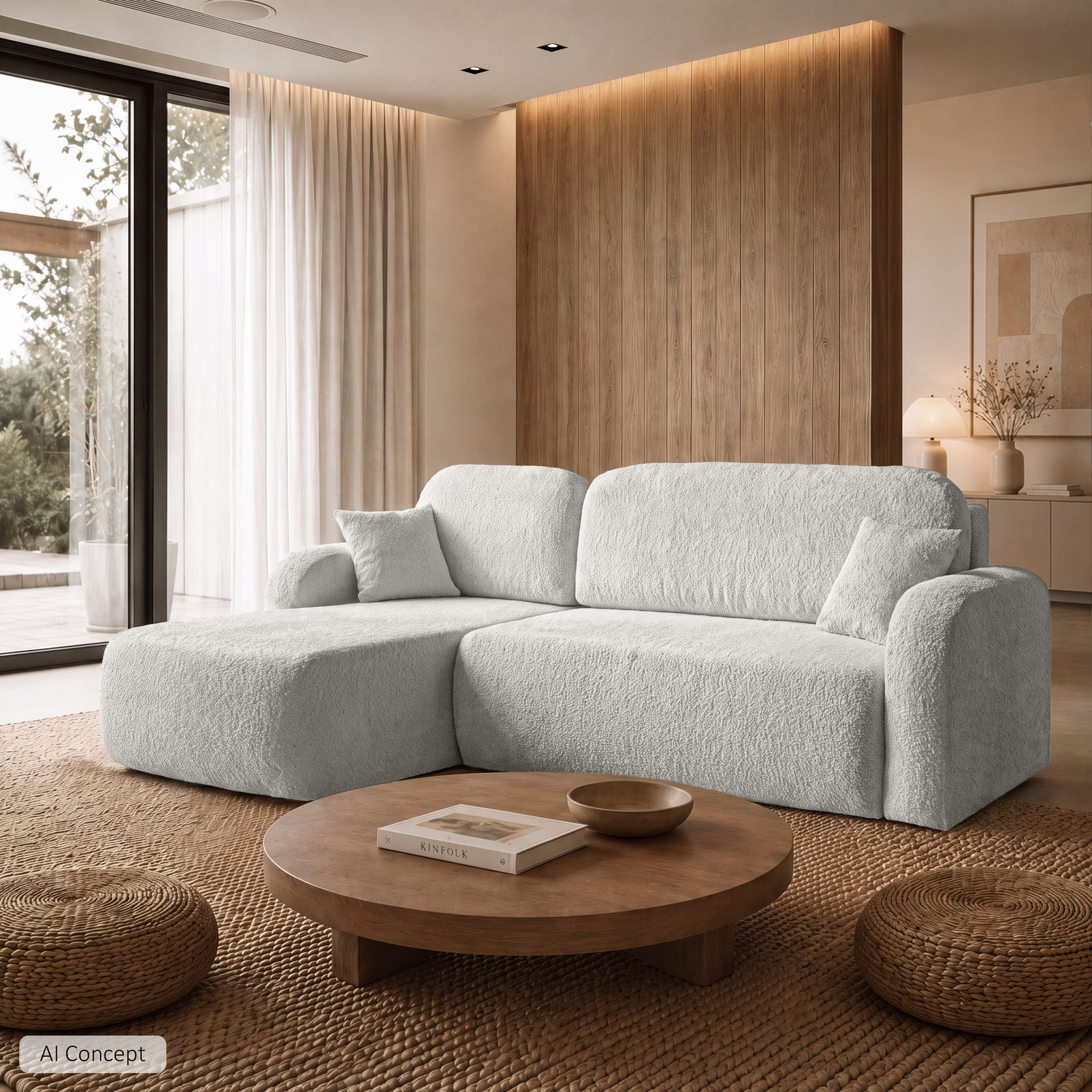 Ecksofa PALOMA L mit Schlaffunktion und Bettkasten