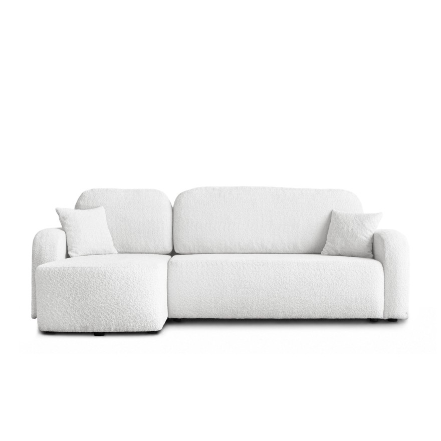 Ecksofa PALOMA L mit Schlaffunktion und Bettkasten