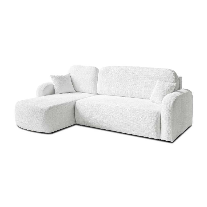 Ecksofa PALOMA L mit Schlaffunktion und Bettkasten
