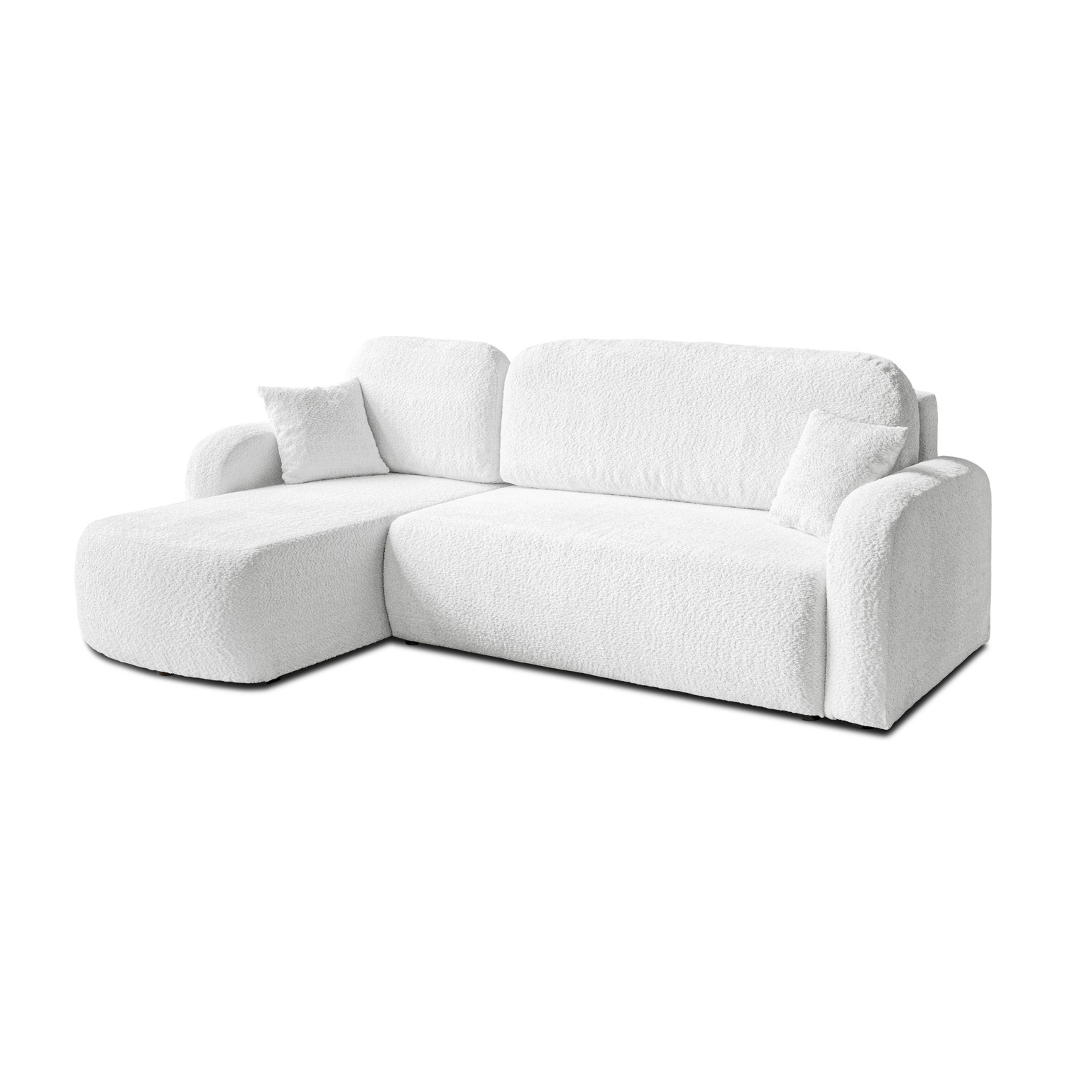 Ecksofa PALOMA L mit Schlaffunktion und Bettkasten