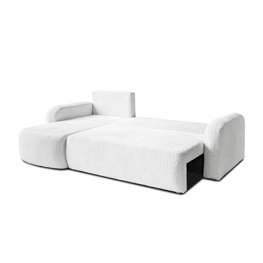 Ecksofa PALOMA L mit Schlaffunktion und Bettkasten