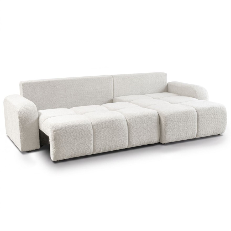 Ecksofa MALIBU XL mit Schlaffunktion und Bettkasten