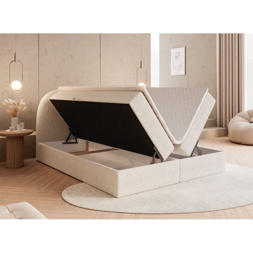 Boxspringbett ALLURE mit Bettwäschebehälter