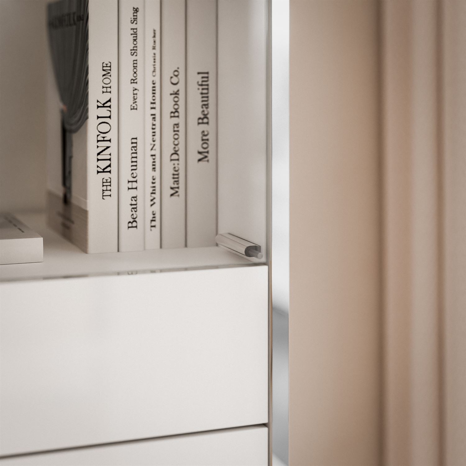 Vitrine für das Wohnzimmer AURORA SILVER mit LED-Beleuchtung