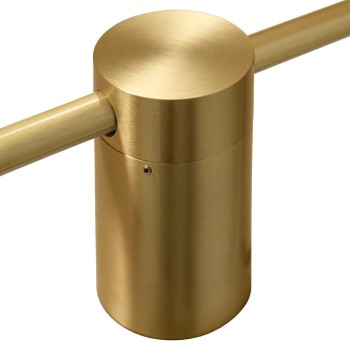 Wandlampe-LED GET LIGHT 100 cm – gebürstetes Gold