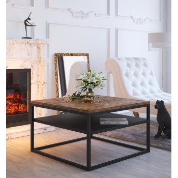 Couchtisch NOVA mit Ablage Eiche Wotan/Sonoma/Artisan/Stirling