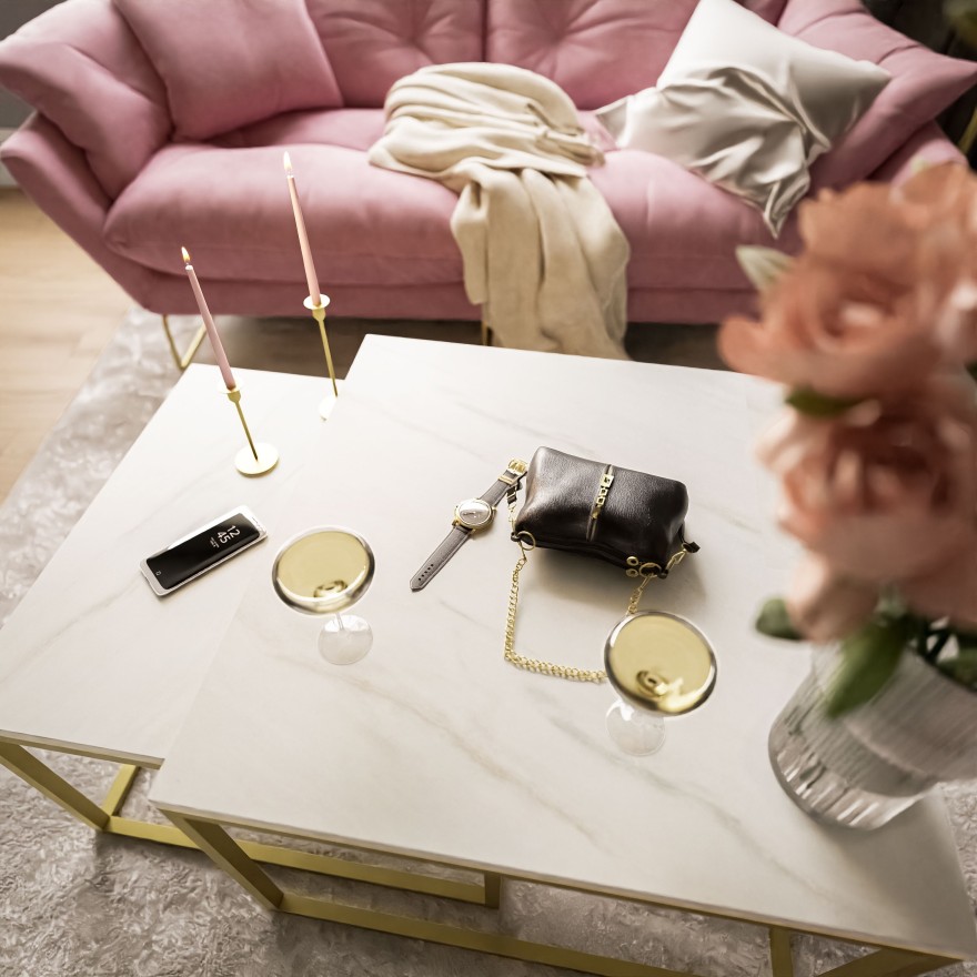 Couchtisch 2in1 YOSHI LEVANTO Kaffeetisch