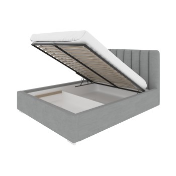 Boxspringbett MOLLY mit Lattenrost und Behälter