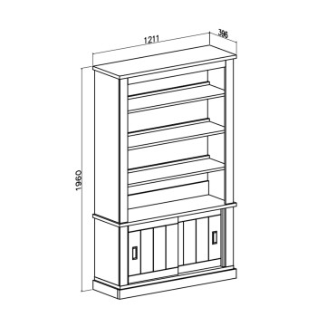 Regal VINCI Andersen-Kiefer Wotan Eiche