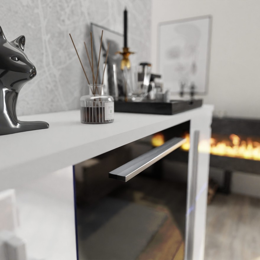 Kommode BARI hochglanz mit LED