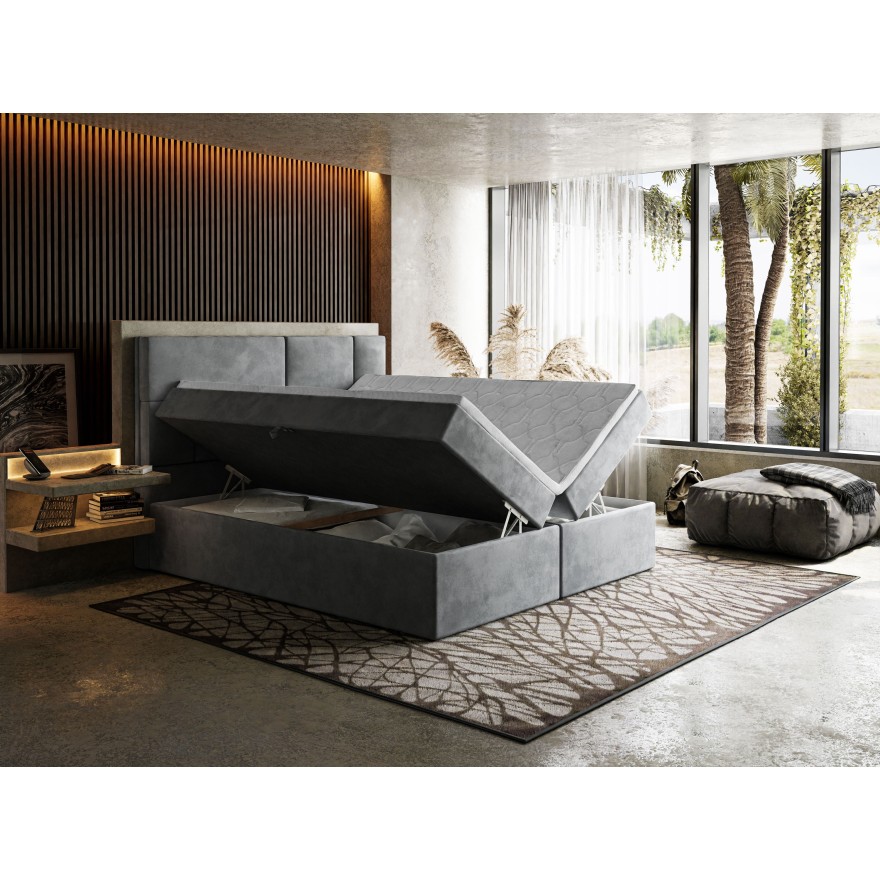 LUCY Kontinentalbett mit Taschenmatratze