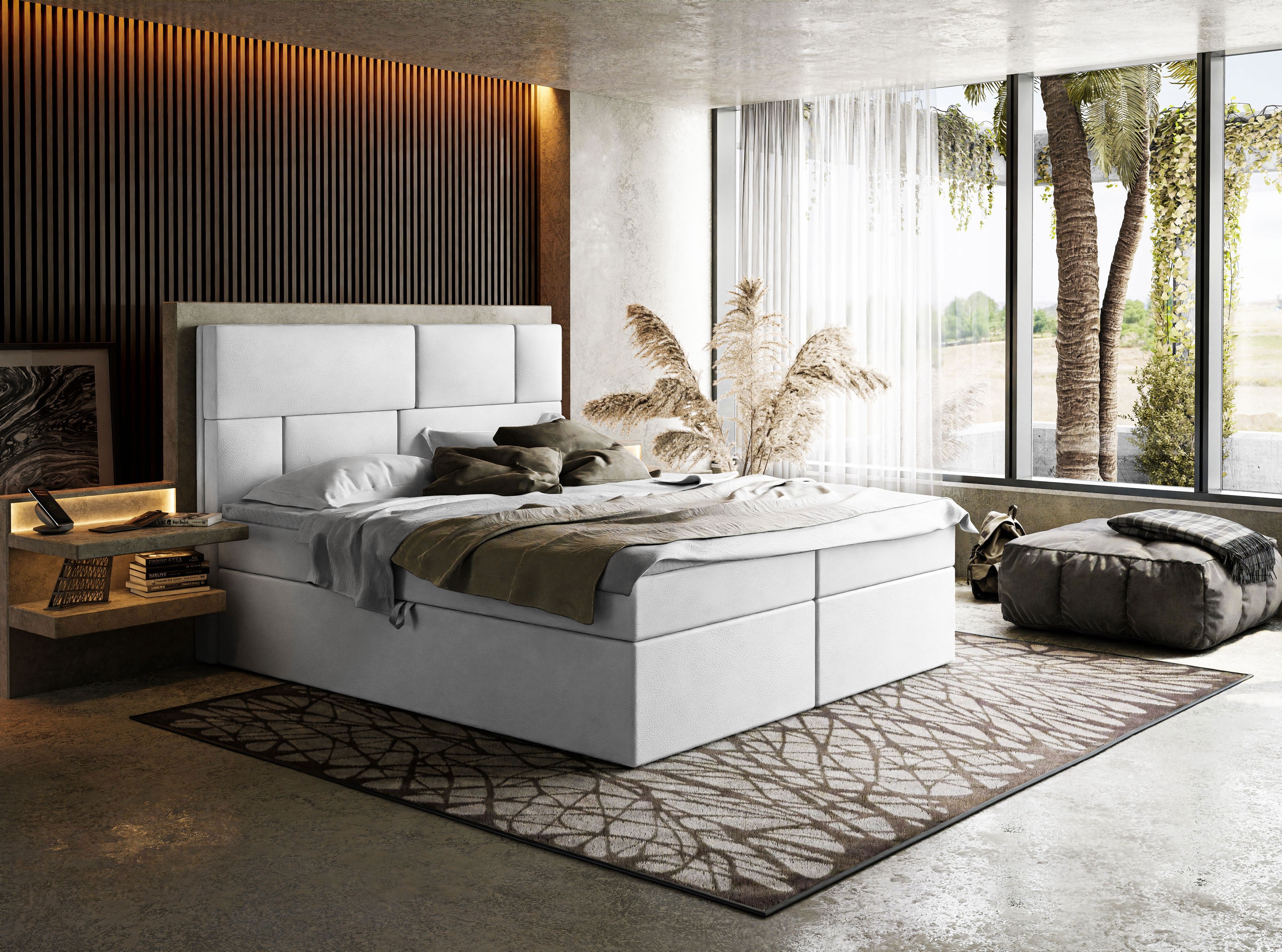 Boxspringbett LUCY mit Taschenmatratze