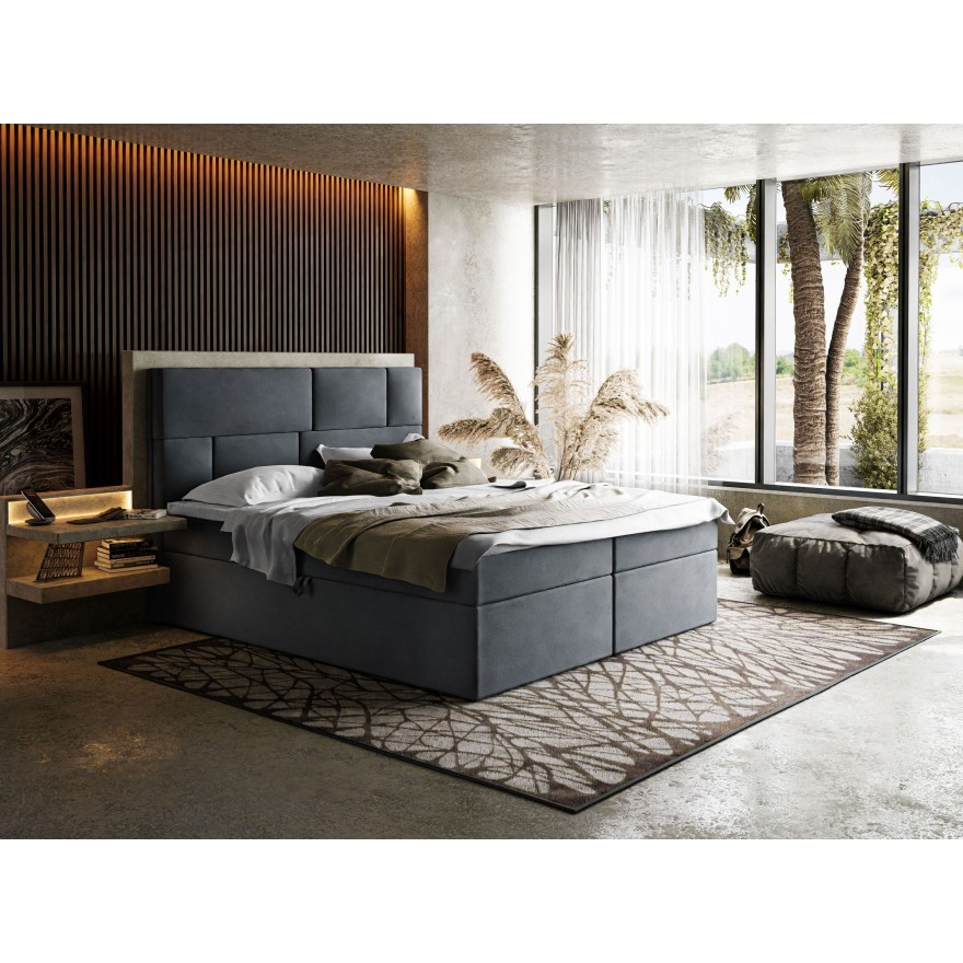 LUCY Kontinentalbett mit Taschenmatratze