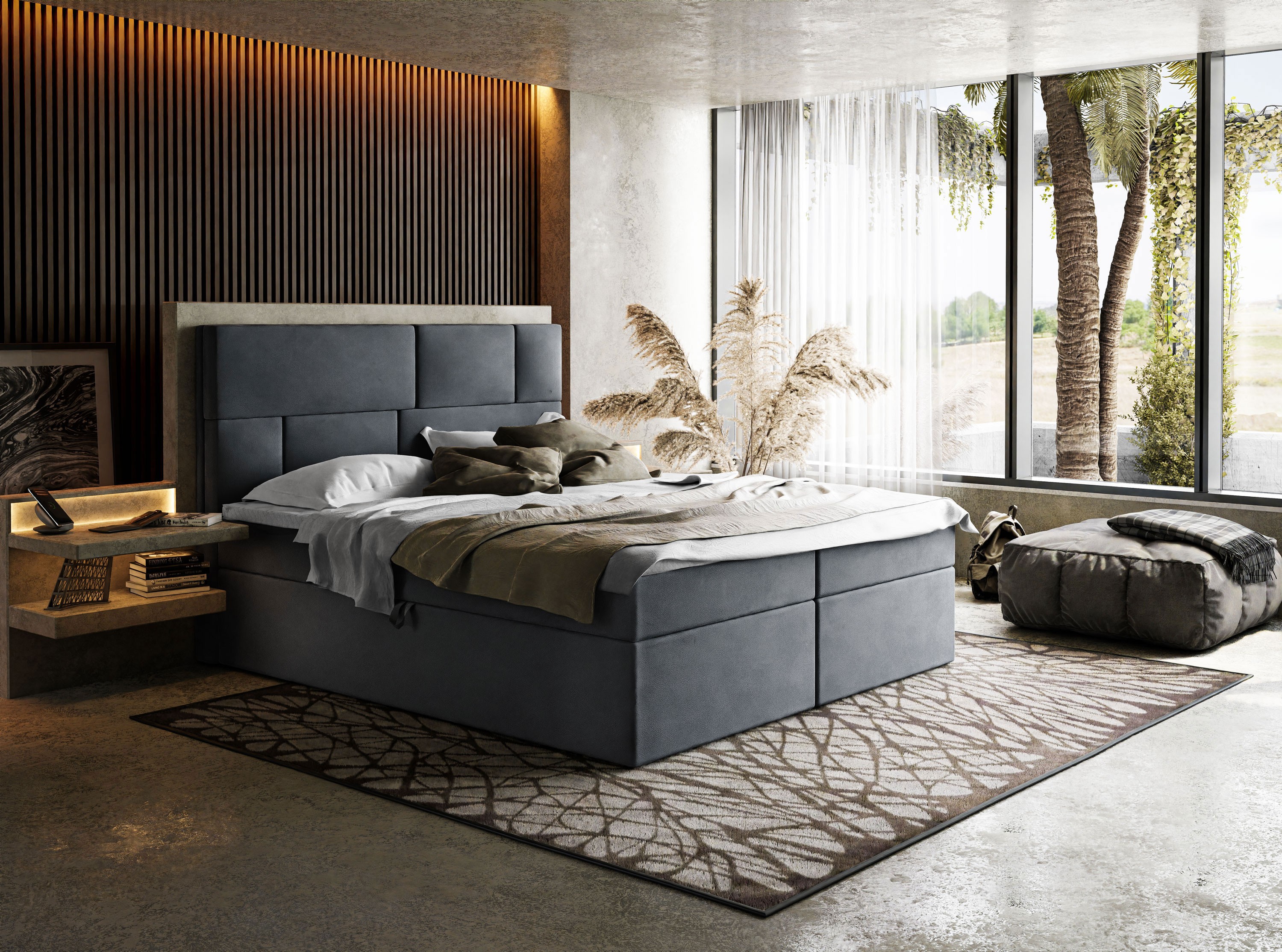 Boxspringbett LUCY mit Taschenmatratze