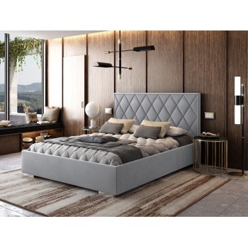 Łóżko tapicerowane AZURRO 140/160/180 z pojemnikiem