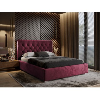 Doppelbett GLAMOUR II Polsterbett French Velvet 663 Doppelbett GLAMOUR II Polsterbett French Velvet 663