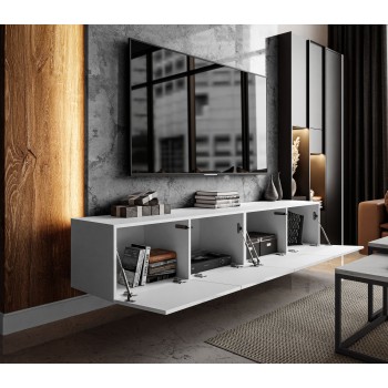 TV-Hängeschrank COLGANTE 200 weiß Hochglanz TV-Hängeschrank COLGANTE 200 weiß Hochglanz