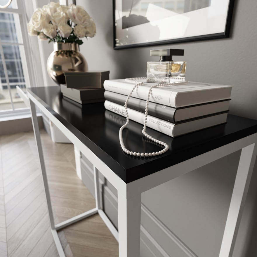 Konsolentisch MODERN 80 cm Hochglanz