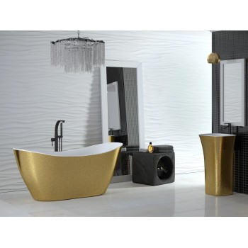Freistehende Badewanne LIVIA GLAM