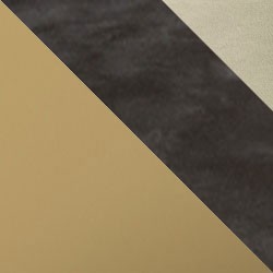 Gold matt / Dunkler Beton + Monolith 02