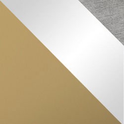 Gold matt / Weiß Hochglanz + Monolith 85